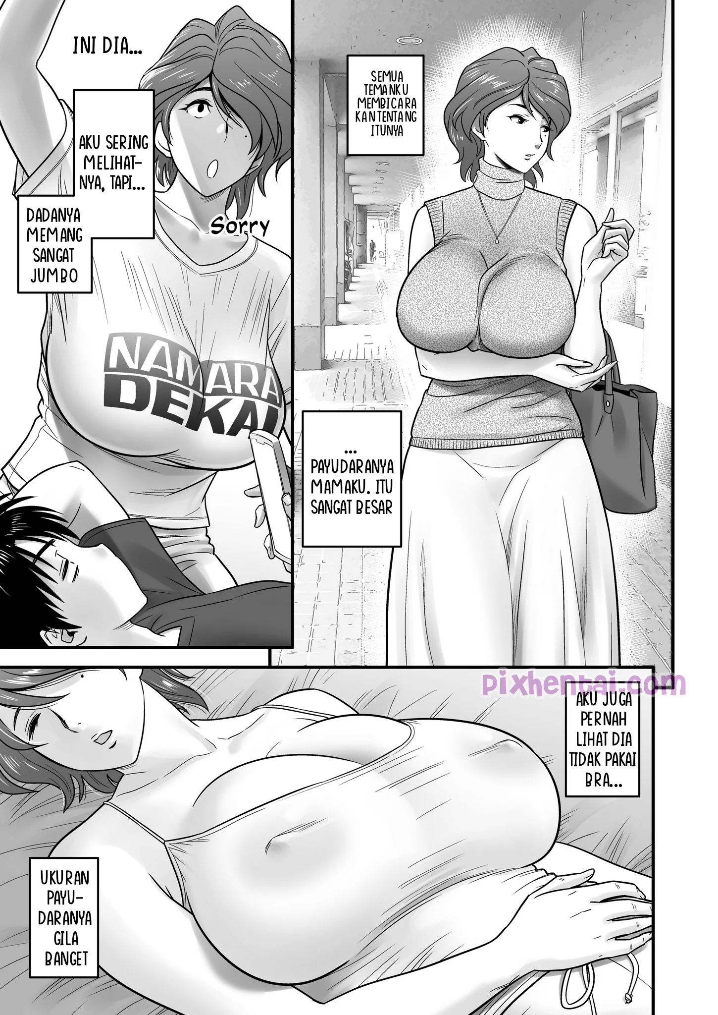 Komik hentai xxx manga sex bokep Haha ga tomo Kano ni nattanode 12
